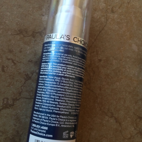 Paula’s Choice Resist toner, daily smoothing treatment, moisturizer spf 50 - Picture 6 of 11